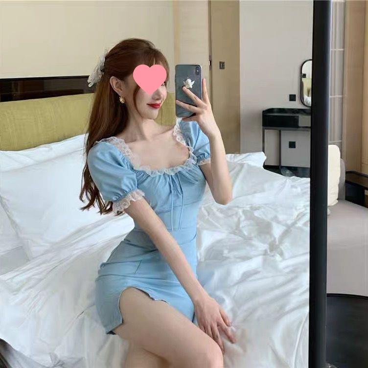 901 Blue Heritage Midi Dress