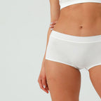 Unisex Sport Boyshorts Underwear EU Sizing,Cotton Neutral Aesthetic Sexy High Cut Briefs, Warm Earth Tones Solid Color Panties