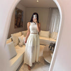 Womens New Vest And Lace Skirt Set