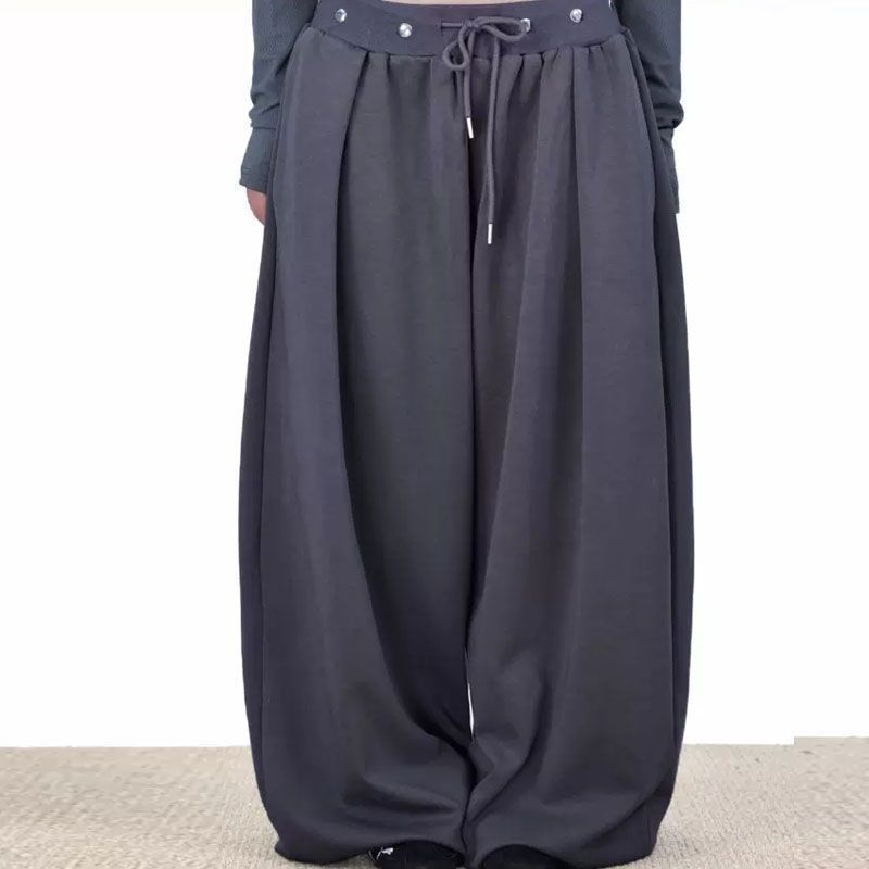 Womens Loose Draping Casual Dance Pants