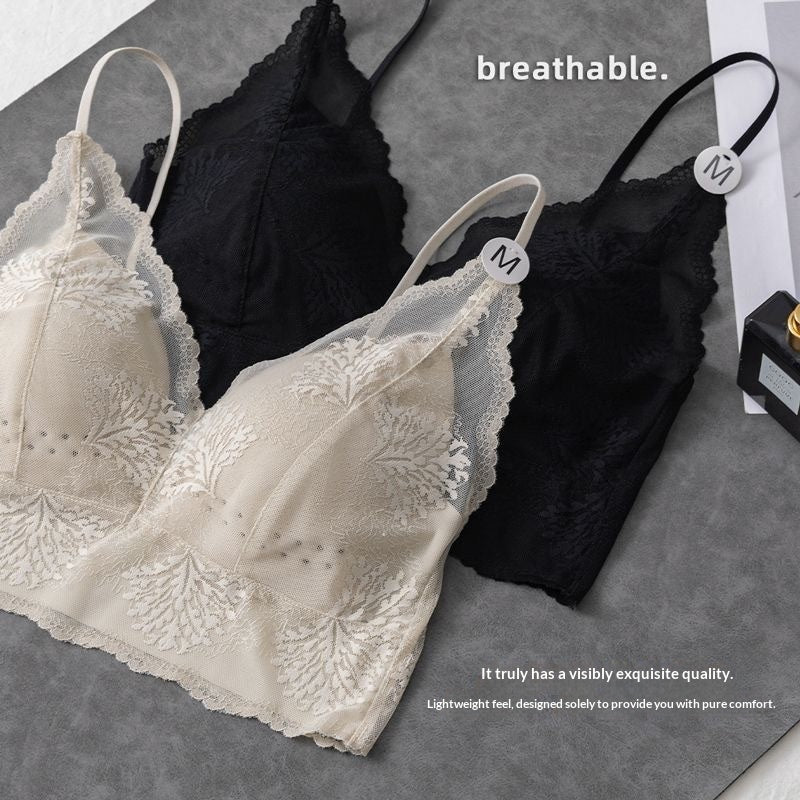 Sexy Spaghetti-strap One-piece Strapless Bra For Women