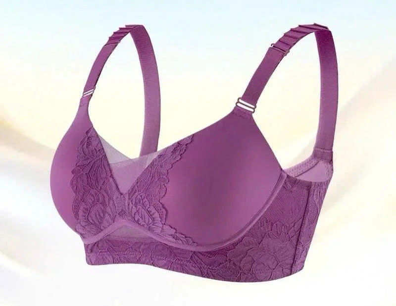 Seamless Lift Bra Ladies' Lace Design