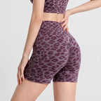 Dopamine Yoga Outfit Set Back Friendly Yoga Tank Top With Built In Bra Pads High Waisted Tummy Control Yoga Shorts With Butt Lifting Effect