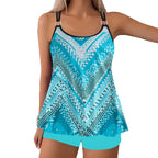 Sexy Printed Two-Piece Bikini Set For Women
