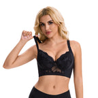 Plus-size Underwire Push-up Adjustable Womens Bra