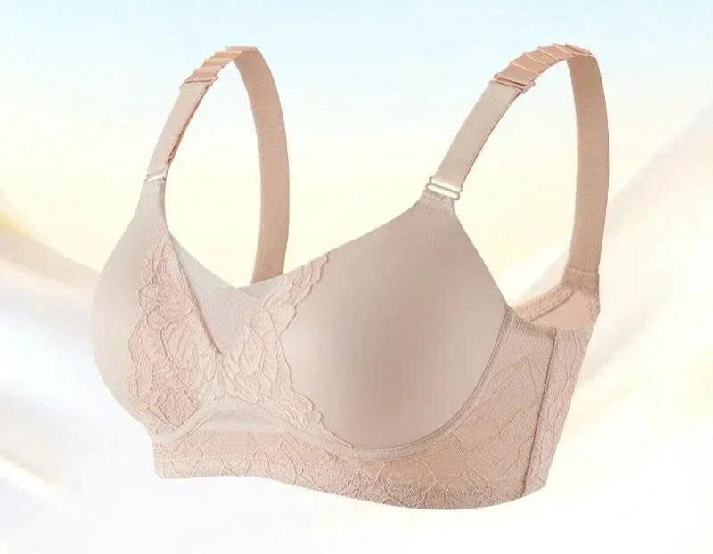 Seamless Lift Bra Ladies' Lace Design