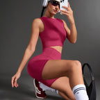 Amazon Yoga Shorts Summer Running Tight Sports Women's High-Waisted Fitness Shorts High Elasticity Butt-Lifting Quick-Dry