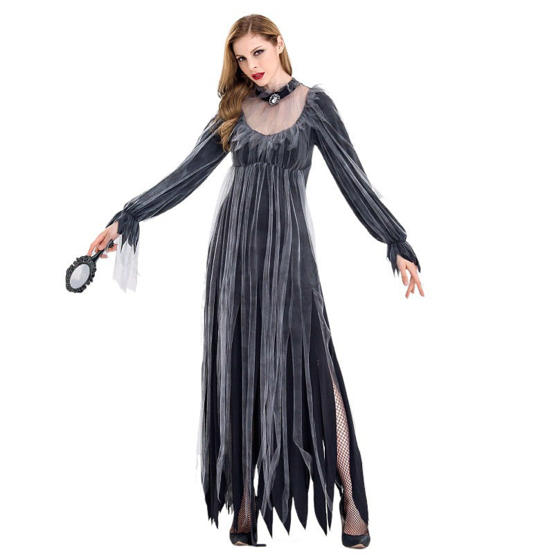 Performance Game Costume Horror Ghost Cloak Horror Zombie